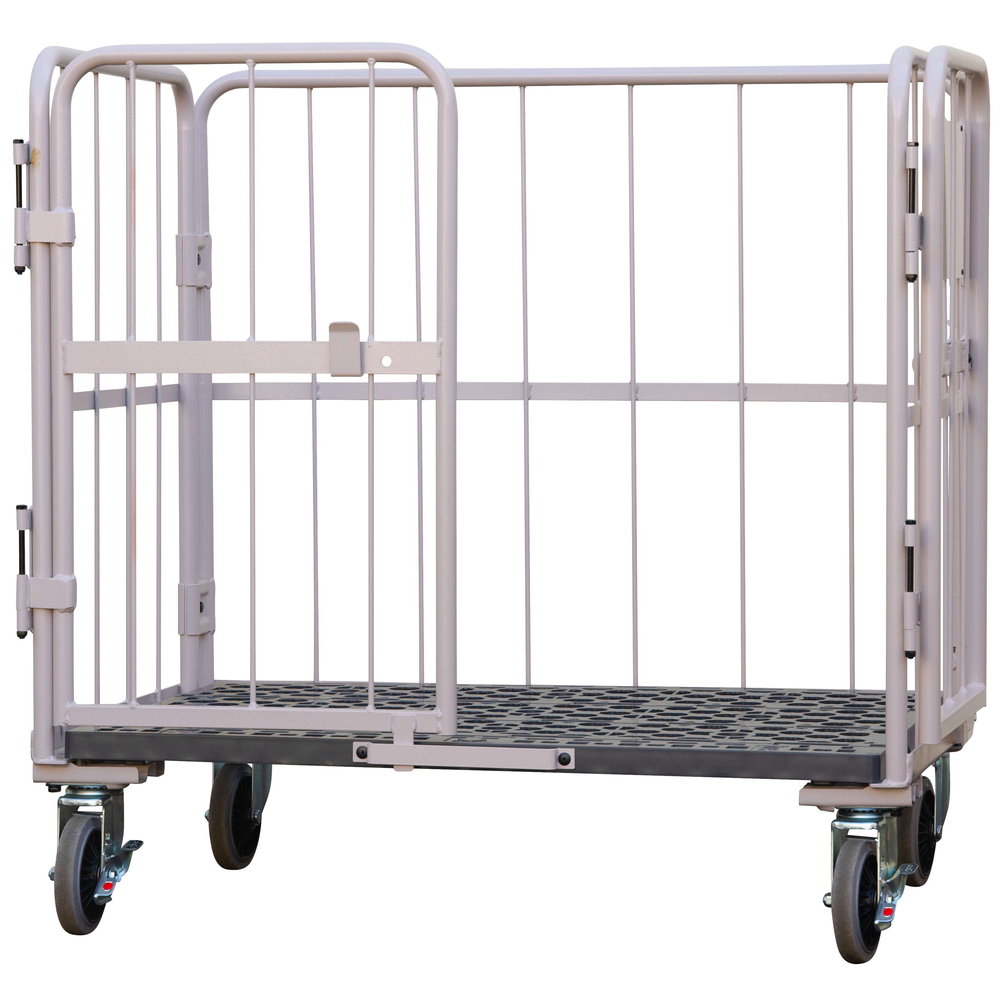 天使のカゴ台車BIG 観音扉付き 画像02