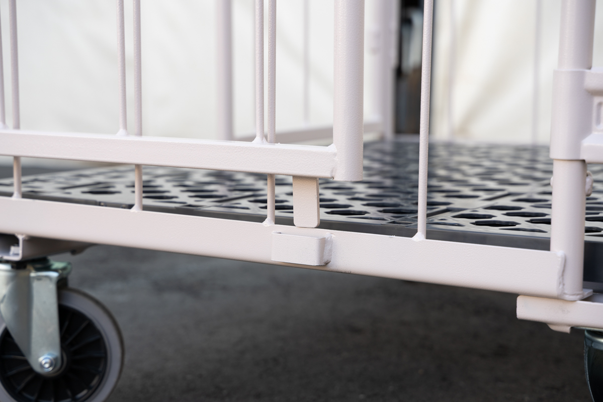 天使のカゴ台車BIG 観音扉付き 画像09