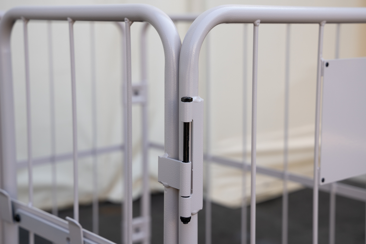 天使のカゴ台車BIG 観音扉付き 画像13