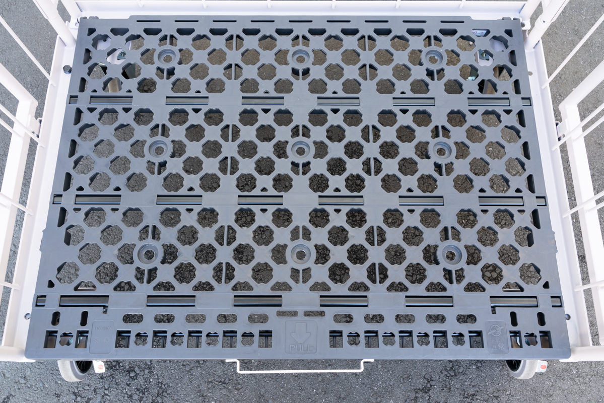 天使のカゴ台車BIG 観音扉付き 画像15