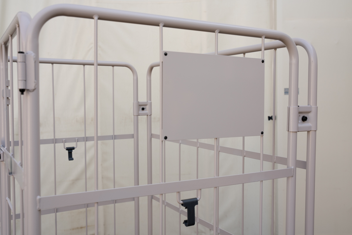 上下観音扉付きカゴ台車 画像18